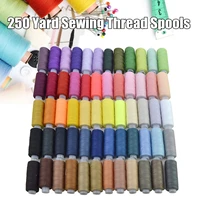 60 colors 250 yard spools polyester sewing thread reel machine hand cord set diy apparel sewing threads accessories tools kit