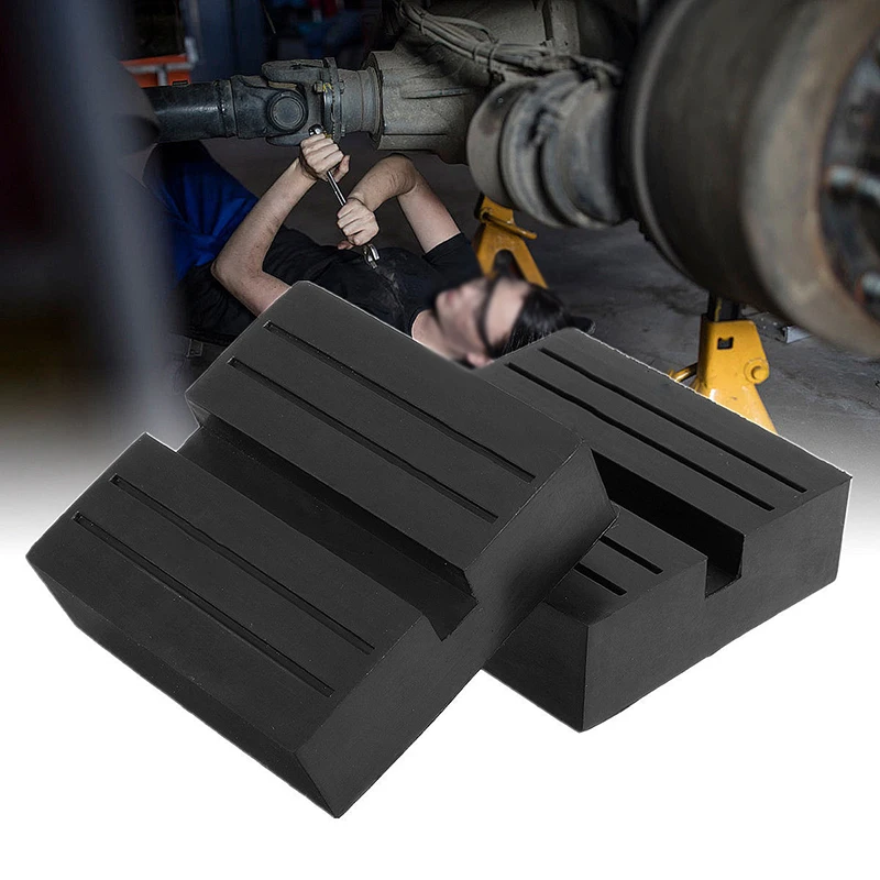 DIY резиновые прокладки Черный Пол Джек гвардии Тележка Замена 7 5x7 5x2 5 см прочный