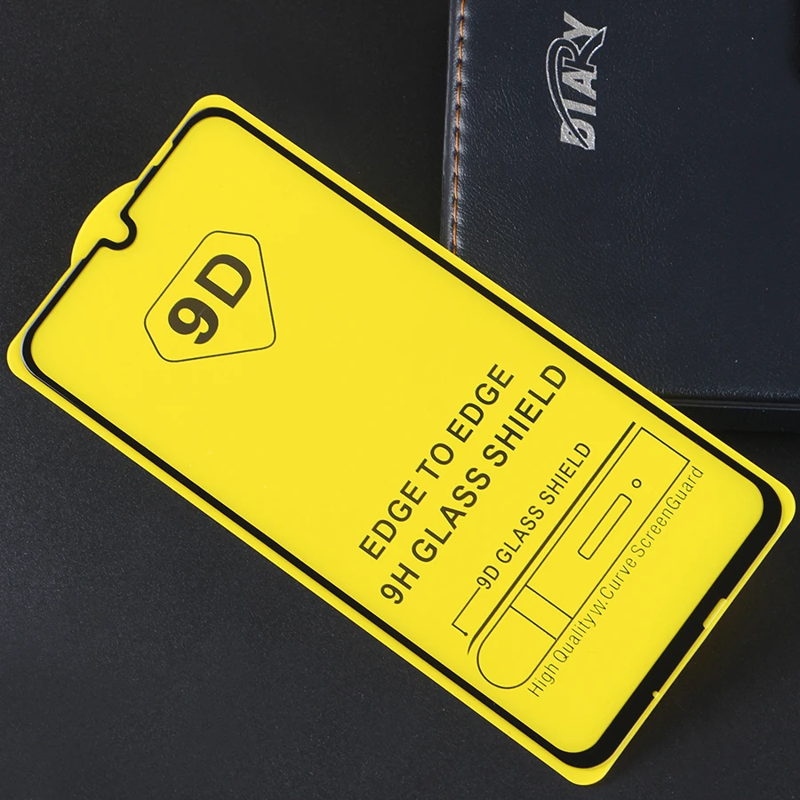 KLOVRRD 9D Full Glue Cover Tempered Glass For Huawei P Smart (2019) Screen Protector Protective Film | Мобильные телефоны и