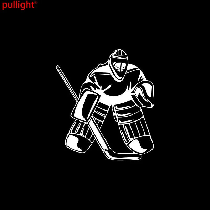 Serious Hockey Goalie Car Stickers Vinyl Sticker Handsome And Cool Motorcycle SUVs Bumper Laptop Styling | Автомобили и мотоциклы