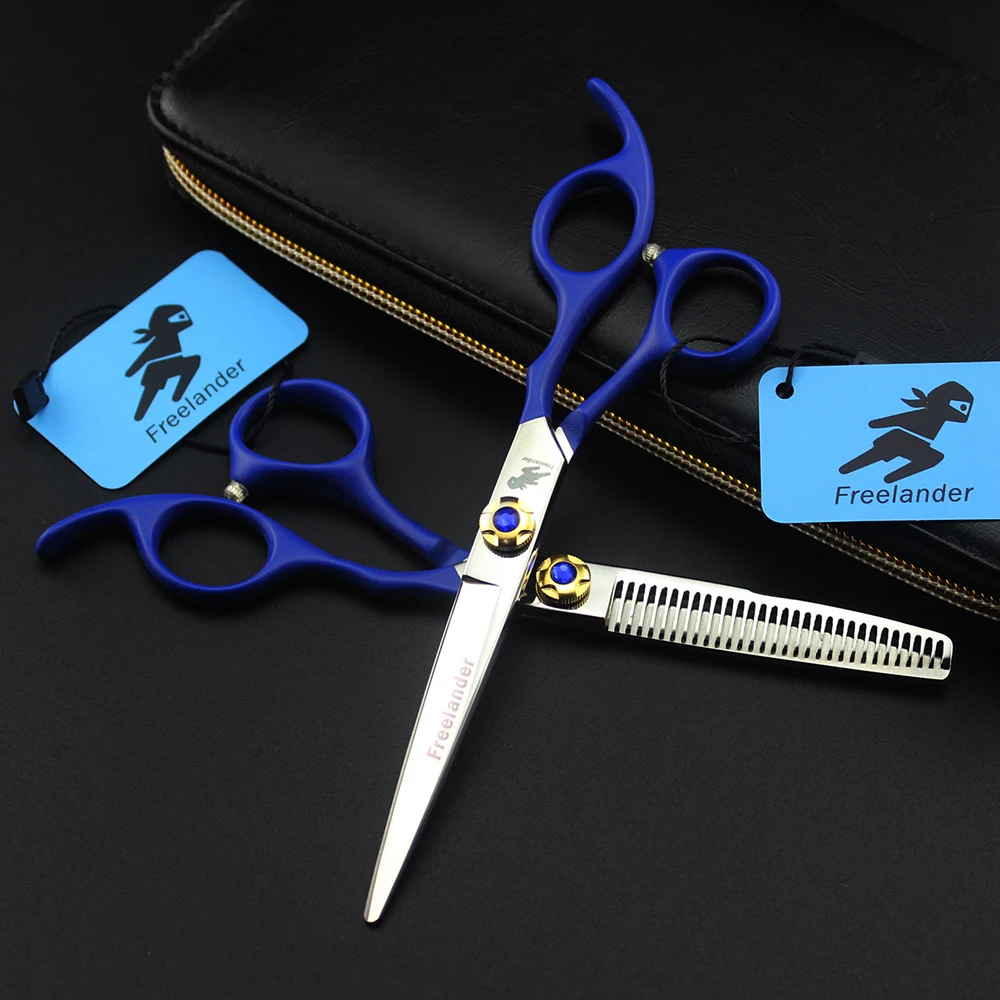 Freelander 6.0 Inch Thinning Scissors Professional Salon Hairdressing Shears Japan Hair Cut Tools | Красота и здоровье