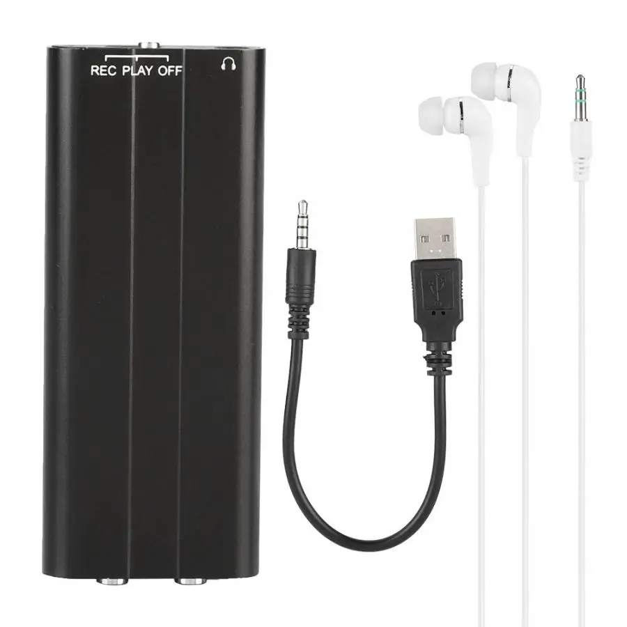 Маленький мини USB ручка с непрерывным 20 часов Голосовое управление 8 Гб цифровой