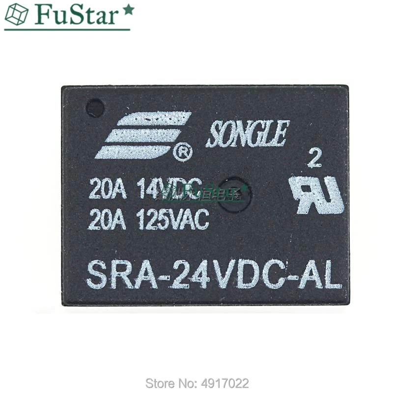 5 шт. автомобильные реле SRA-05VDC-AL SRA-12VDC-AL в 12 В 24 20A T74 4PIN DIP4 оптовая цена напряжения |