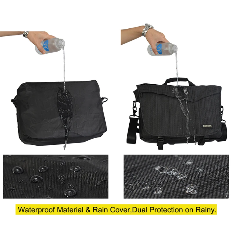 Водонепроницаемая нейлоновая сумка мессенджер для камеры дорожный рюкзак DSLR с