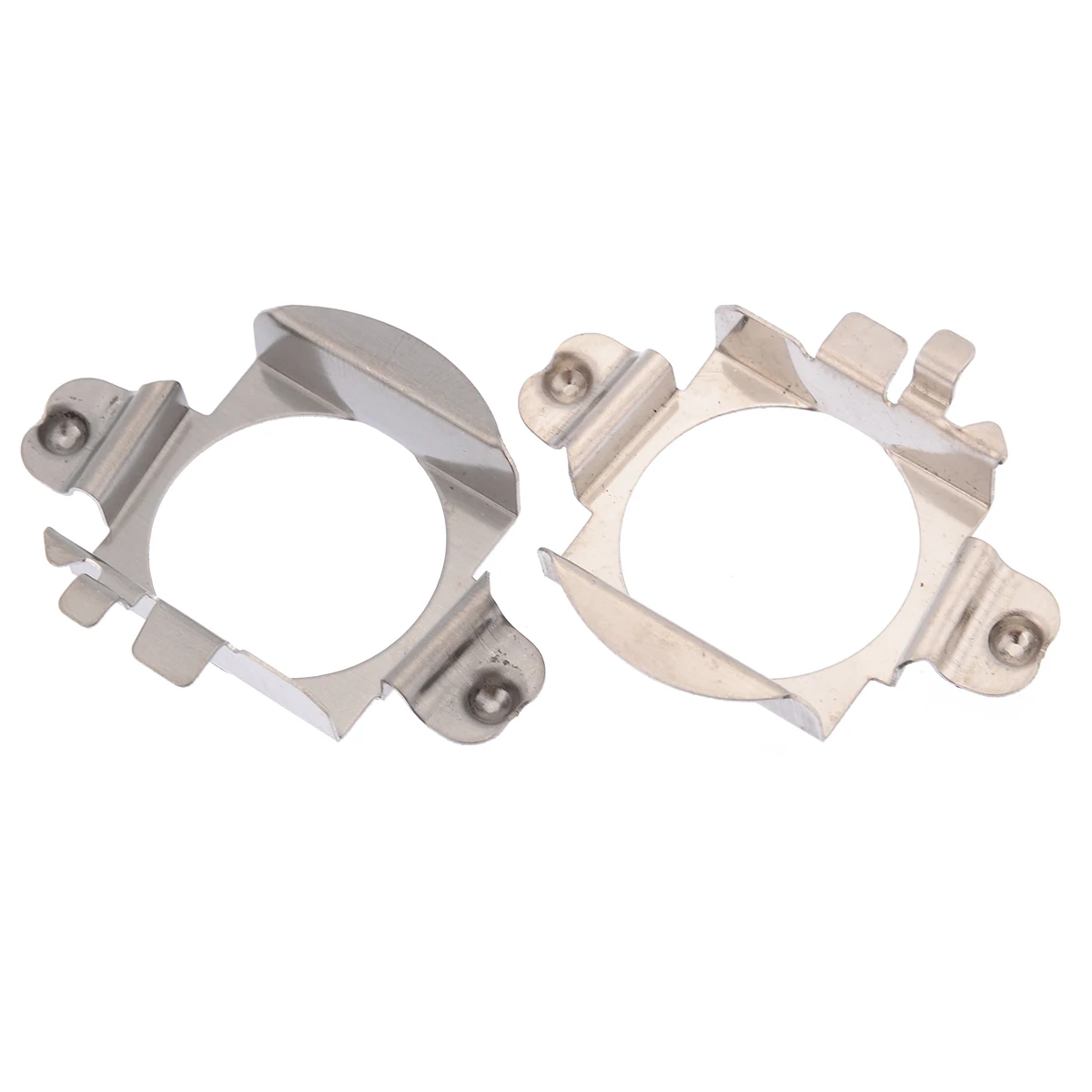 2 шт. H7 светодиодные фары лампа из нержавеющей стали адаптер фиксатор держатель