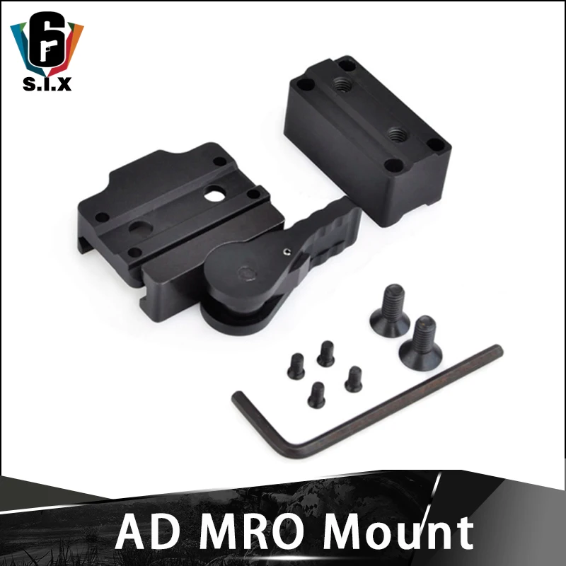 AD QD Низкий Высокий/стояк со свидетельница высота CNC крепление для MRO Red Dot Rail Picatinny 20