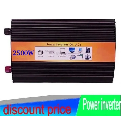 5000W peak 2500W puhdas sini invertteri 2.5kw Solar Inverter Pure Sine Wave DC to AC 220/230/240V Wind | Обустройство дома