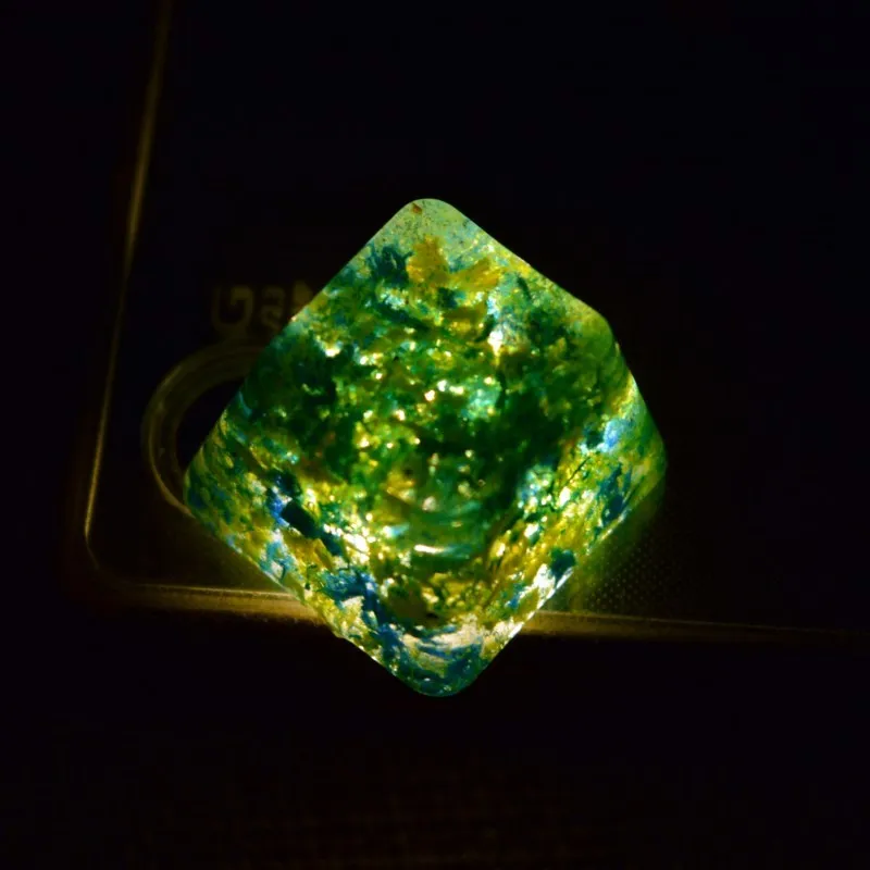 Полноразмерная Крышка для клавиш с цветами из смолы оригинальная ручная