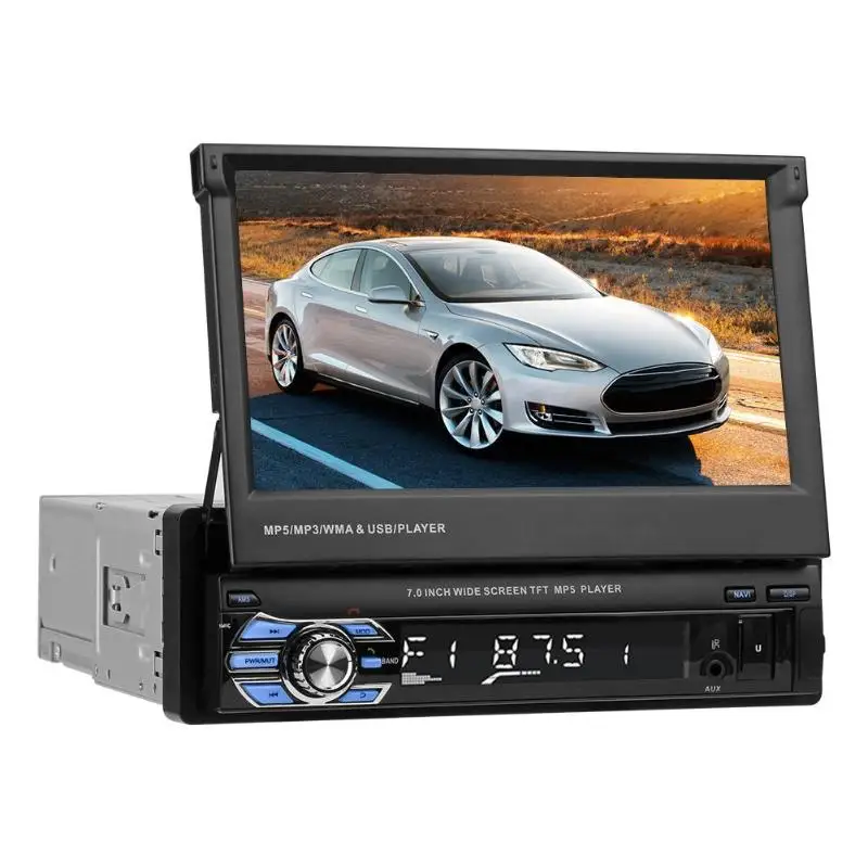 Новый SWM 9601 Модернизированный автомобильный стерео MP5 плеер RDS AM FM радио BT4.0 USB/TF/AUX