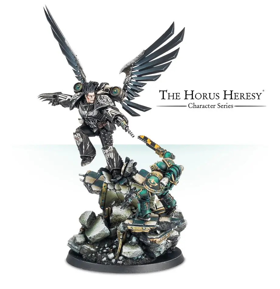 Corvus Primarch of the Corax Raven Guard |