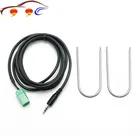 Автомобильный Aux стерео аудио линейный вход адаптер новый кабель 3,5 мм для IPhone iPod MP3 с инструментом для удаления для ренавта 2005-2011 Clio Megane