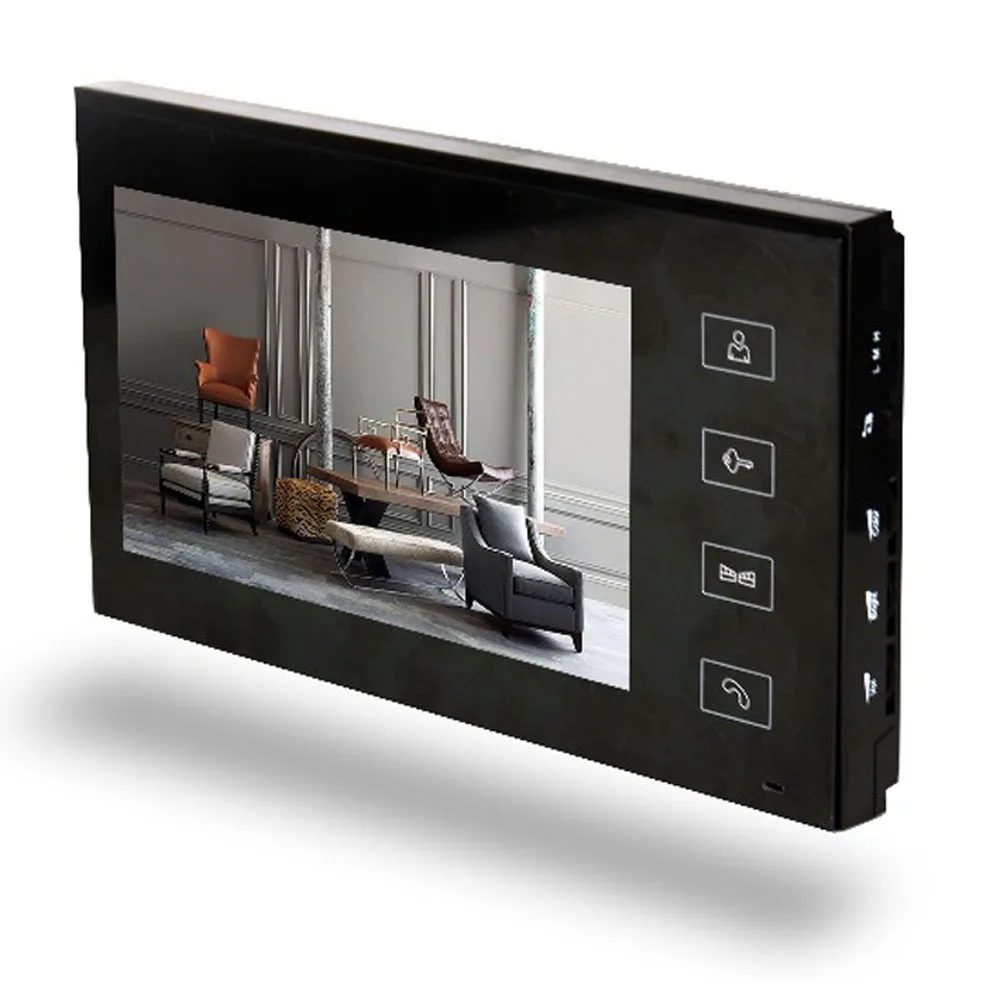 Домашняя система безопасности Интерком 7 &quotсенсорный экран LCD Цвет видео телефон