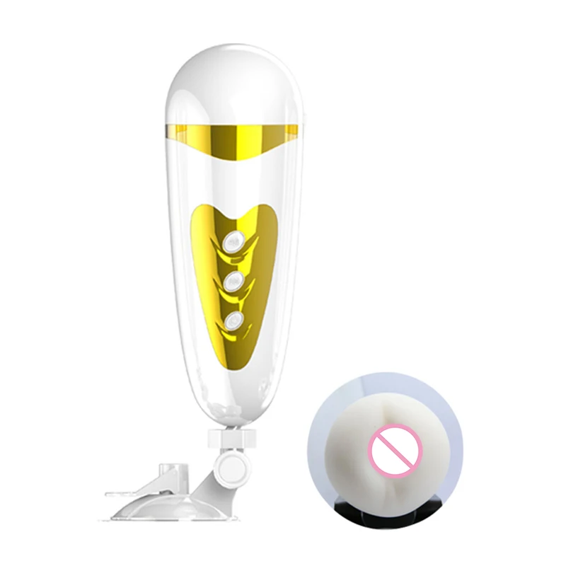 Electric Male Masturbator Oral Vagina Sex Cup Blowjob Deep Throat Mouth Voice Artificial Toys For Man | Красота и здоровье