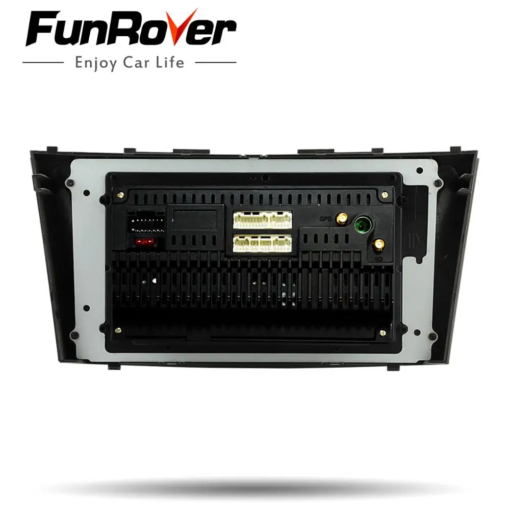 FUNROVER 2.5D+ ips Штатная магнитола для Тойота Камри 7 40 50 Toyota Camry 7 40 50 2006 20010 2011 Android 9.0, до 4-ЯДЕР, до 2+ 32ГБ DSP 2DIN автомагнитола 2 DIN DVD GPS мультимедиа автомобиля головное устройство