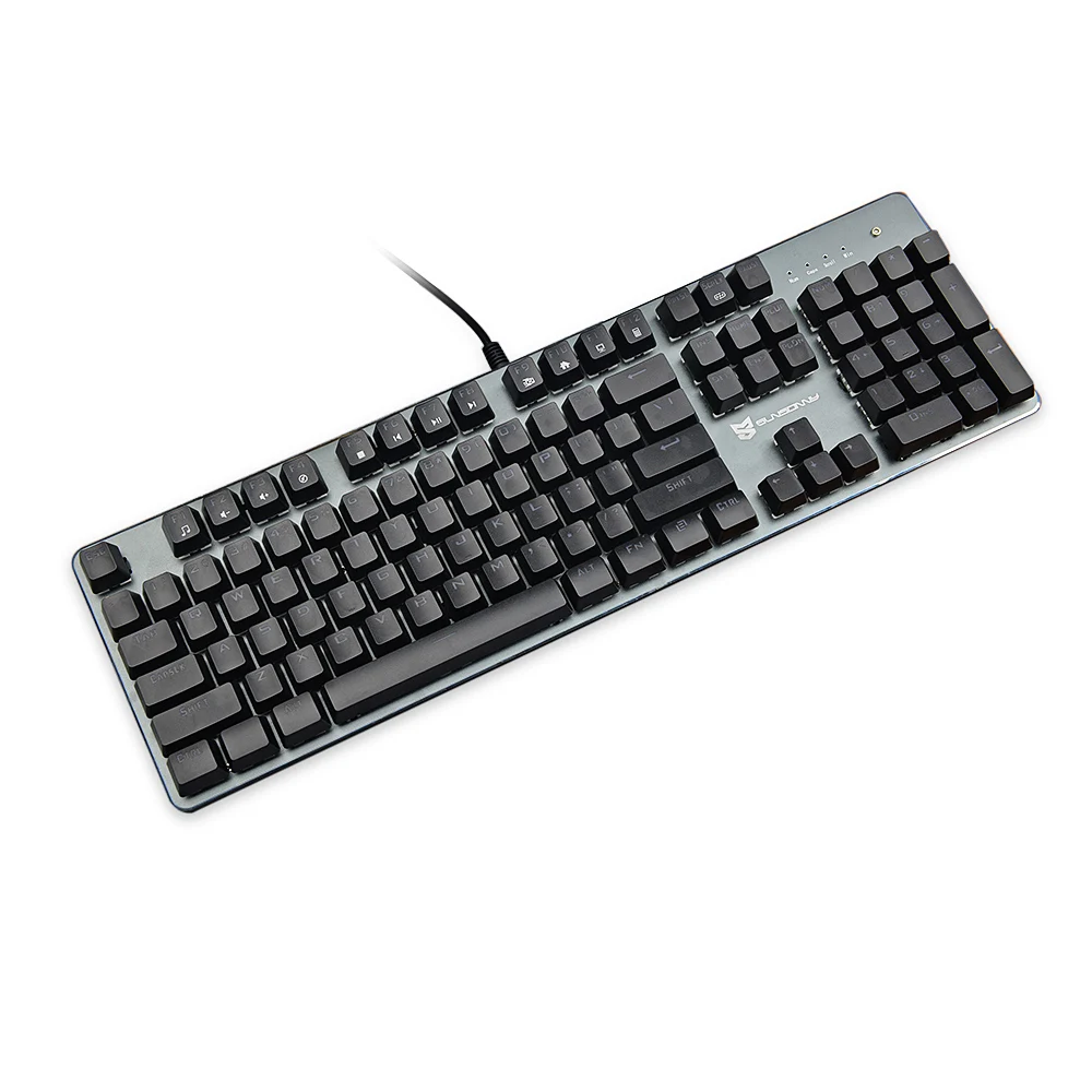 SUNSONNY S-J1 проводной Механическая игровая клавиатура светодиодный Подсветка 104