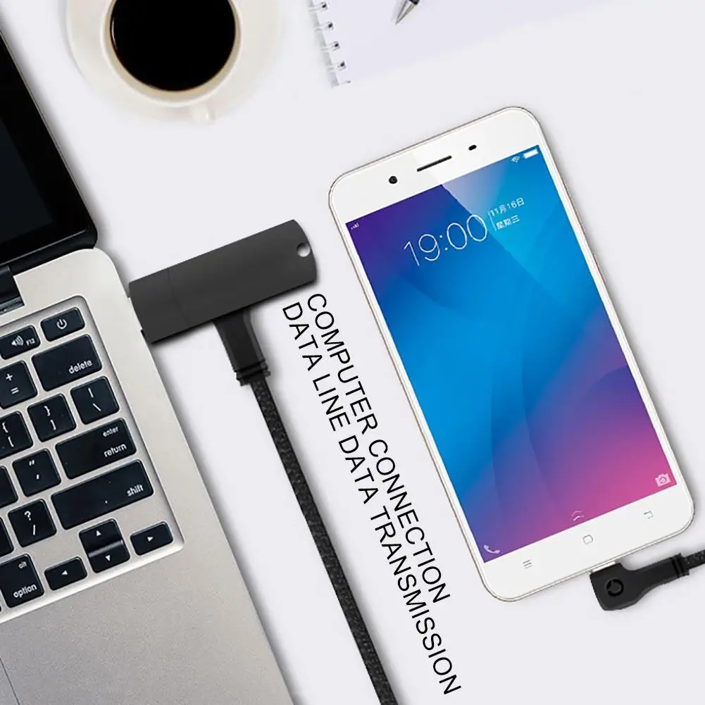 Цинковый литой адаптер для Apple type C Android роторный OTG конвертер Универсальный