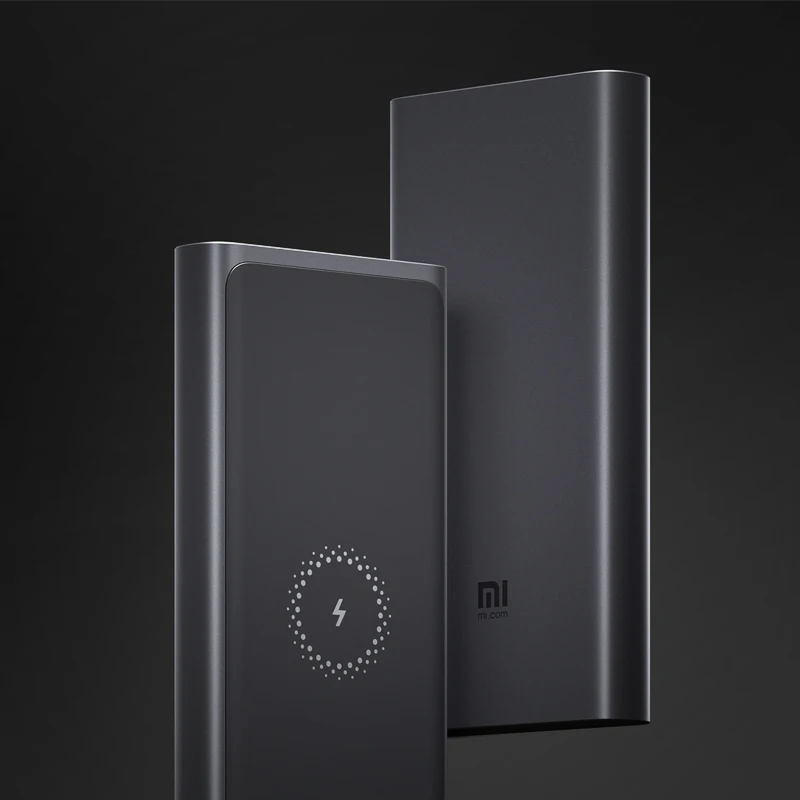 Беспроводное зарядное устройство Xiaomi 10 Вт 10000 мАч быстрая Беспроводная зарядка 5