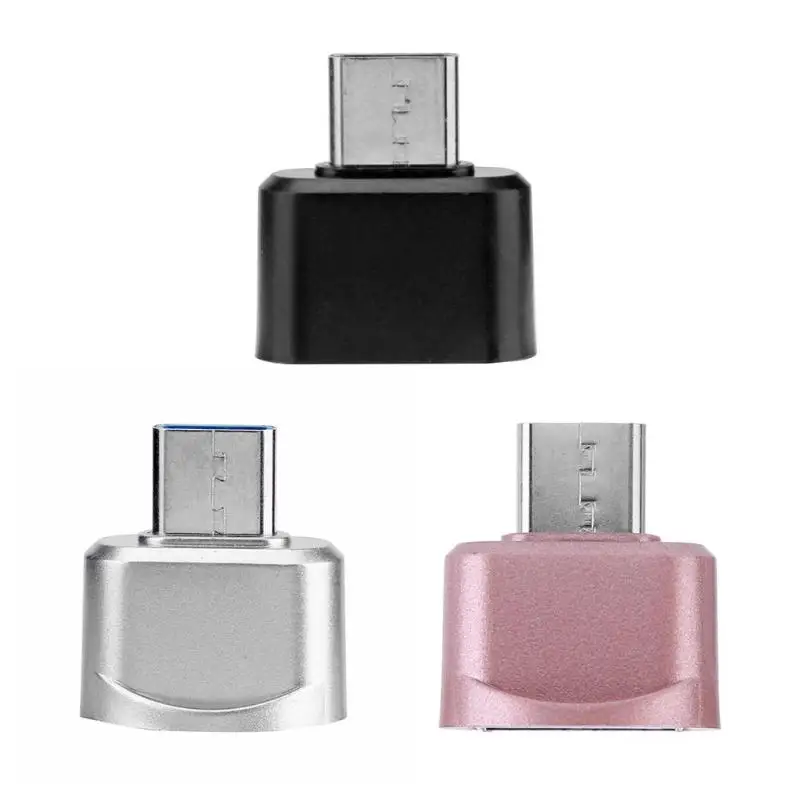 1 шт. type C Android OTG адаптер Micro разъем конвертер USB мужчина к Женский Высокое качество