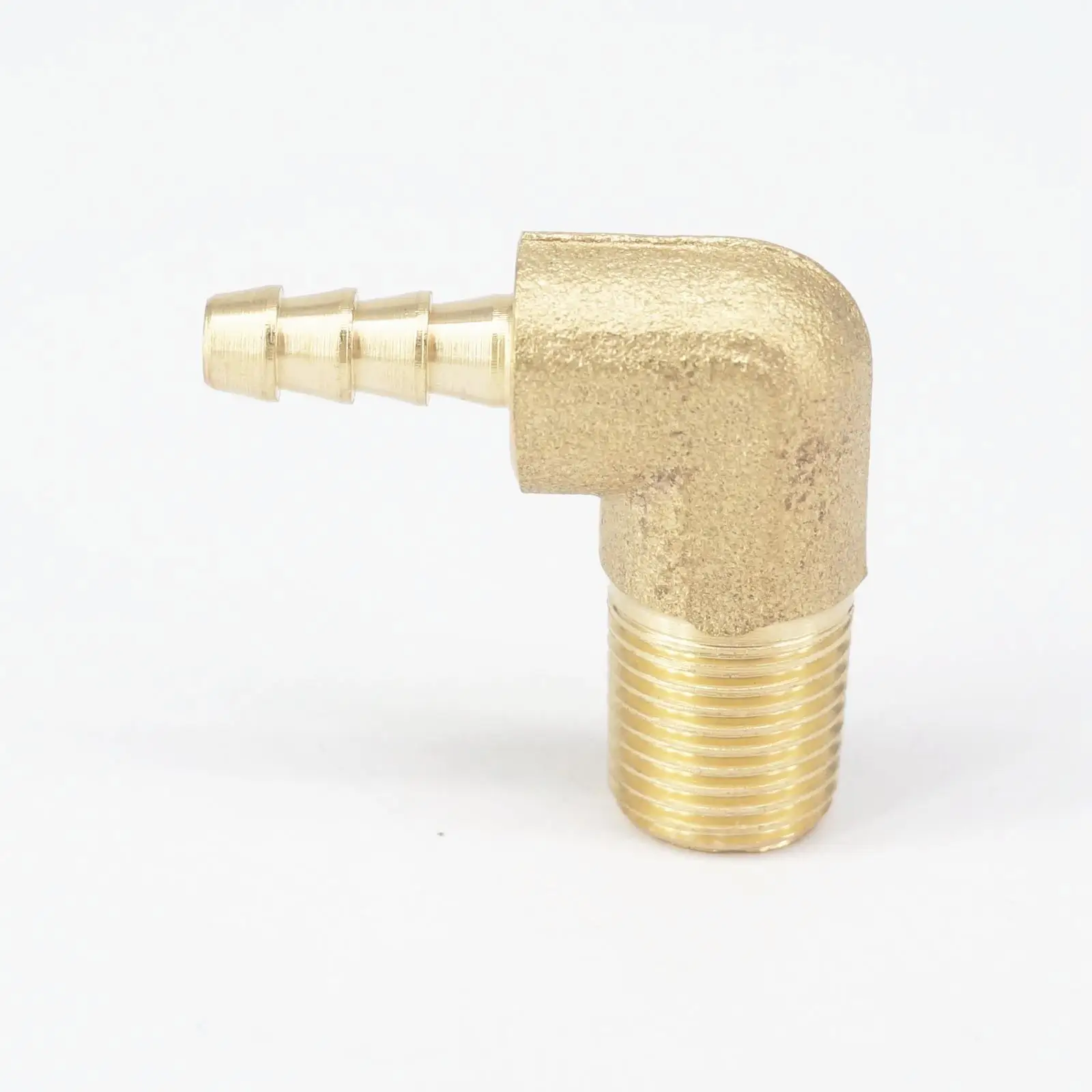 1/8 &quotNPT Male x 3/16&quot шланг Колючая Хвостовая локоть латунная топливная арматура