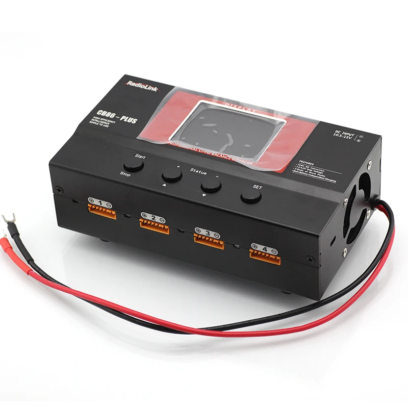 Зарядное устройство Radiolink CB86 Plus 1 шт. высокомощное умное зарядное 6 А 220 Вт для 8