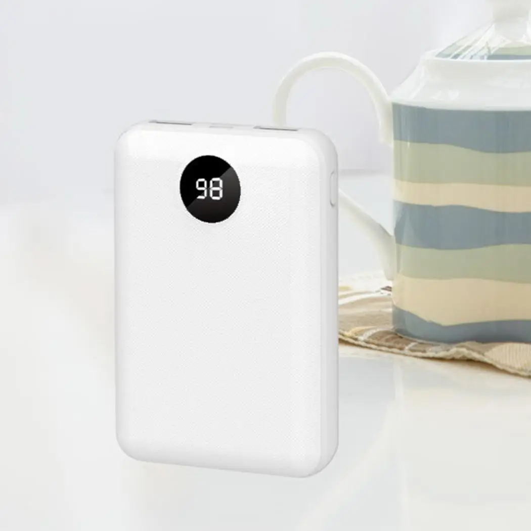 10000 мАч портативное Внешнее зарядное устройство Power Bank мобильный телефон модный