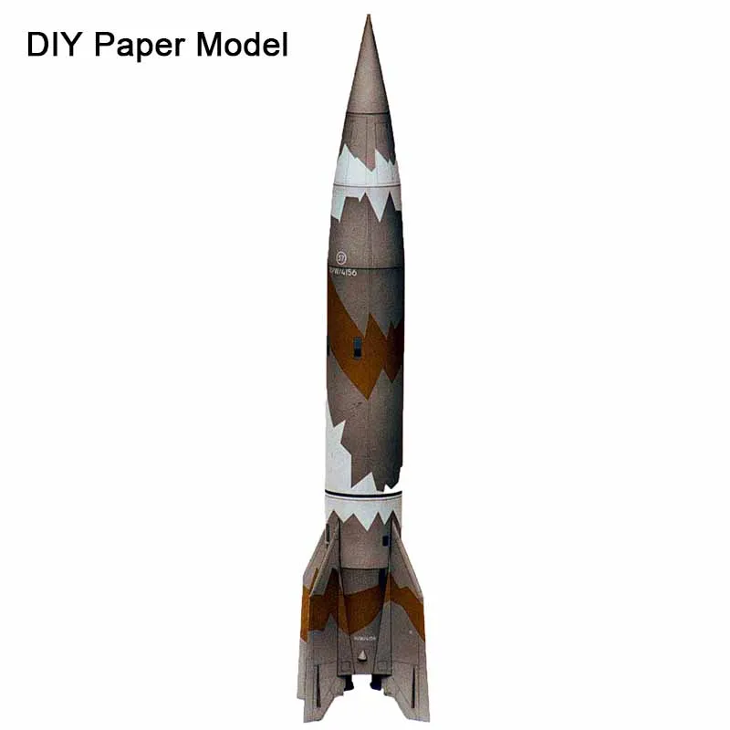 1:24 Масштаб DIY Бумажная модель V1 i V2 самолет Pepercraft военные подарки мальчик День