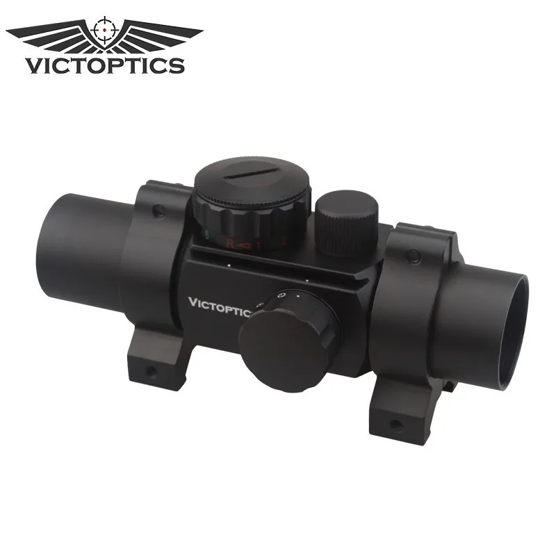 Victoptics 1x30 прицел зеленый и красный точка с множеством сетки 20 мм Вивер кольцо для