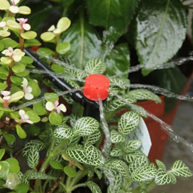 Промо-акция! 60 шт. вставляемый земной сад капельный полив для орошения