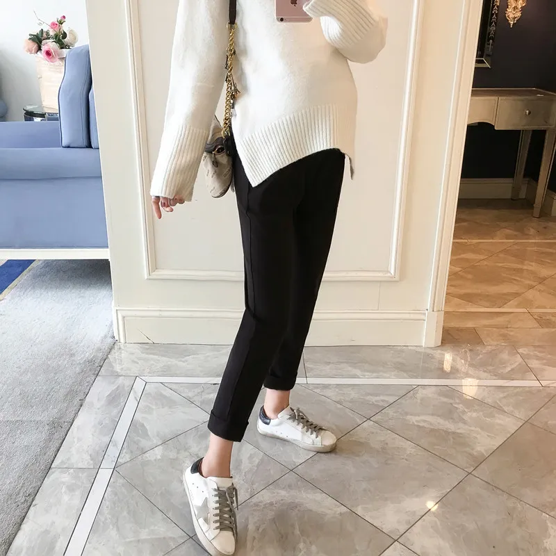 Оптовая продажа Осень 2020 Брюки для беременных женщин с высокой талией брюки