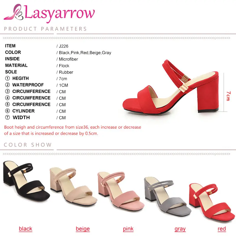 Лаконичные сандалии без шнуровки Lasyarrow Летние Стильные Соблазнительные с