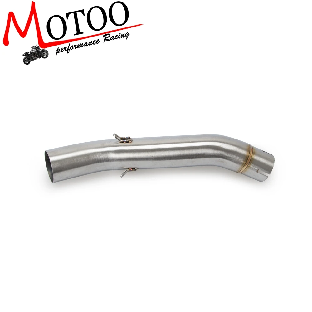 Motoo - Free Shipping Motorcycle Exhaust middle pipe for Benelli 300 BJ300 BJ300GS TNT300 BN302 2014-2018without exhaust Slip-On |