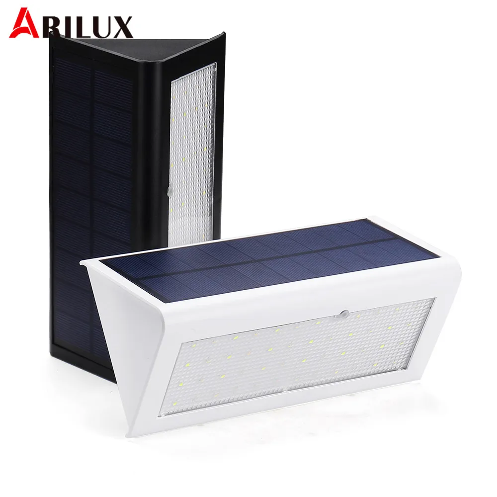ARILUX 6 Вт 48 Светодиодный светильник на солнечной батарее 4 режима 1000 лм датчик