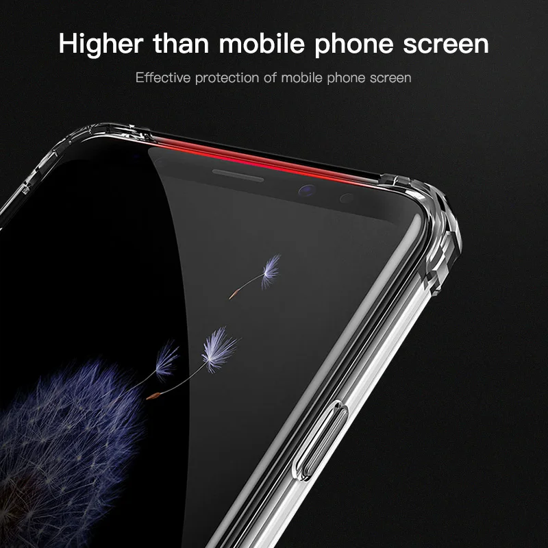 Soft Phone Case For Samsung S8 Plus Transparent Silicone Galaxy S9 S7 Edge Note 9 8 Back Cover Shell |