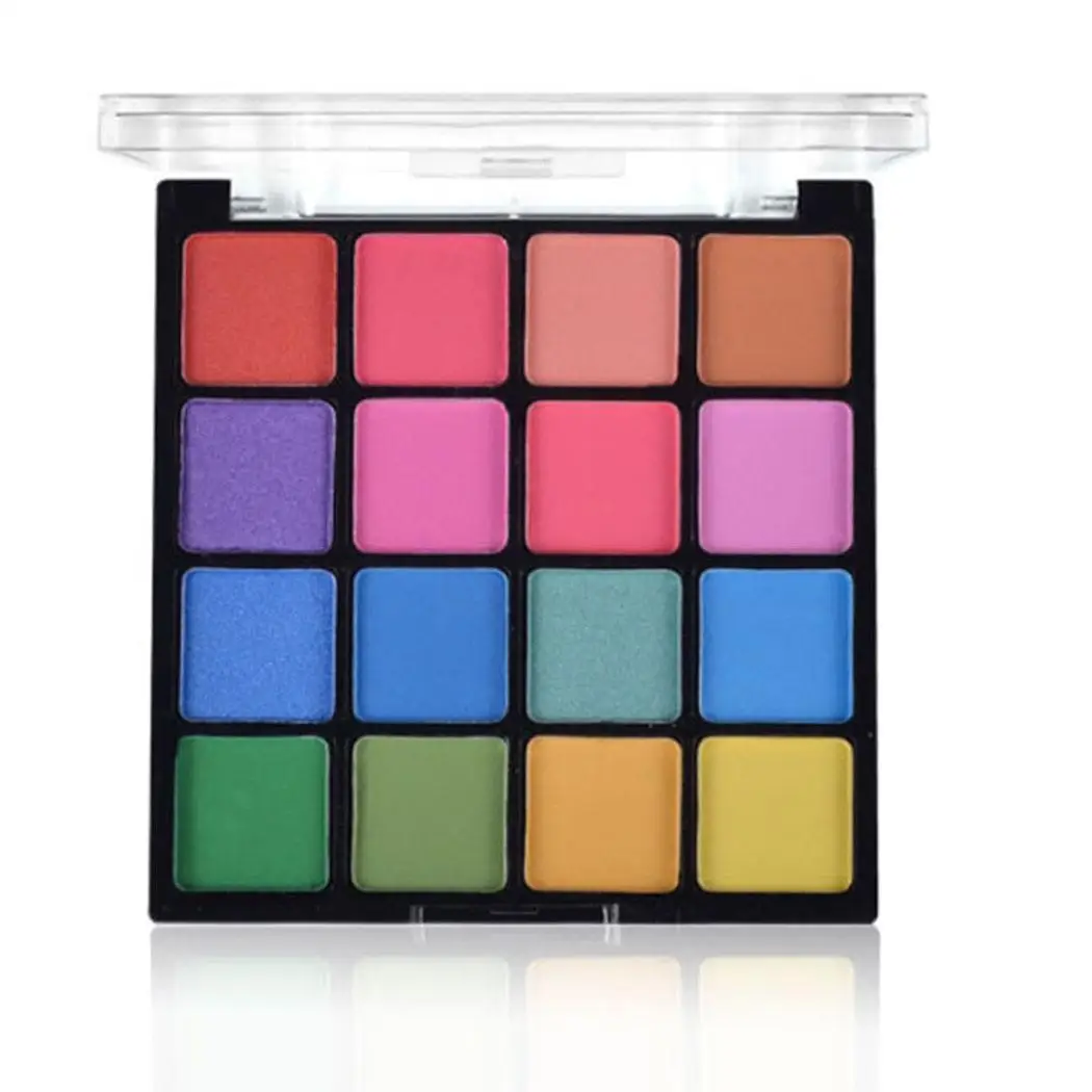 16 цветов Professional Eye Shadow Palette Matte China casual вечерние Y Dating 87 1 г Косметика для макияжа| |