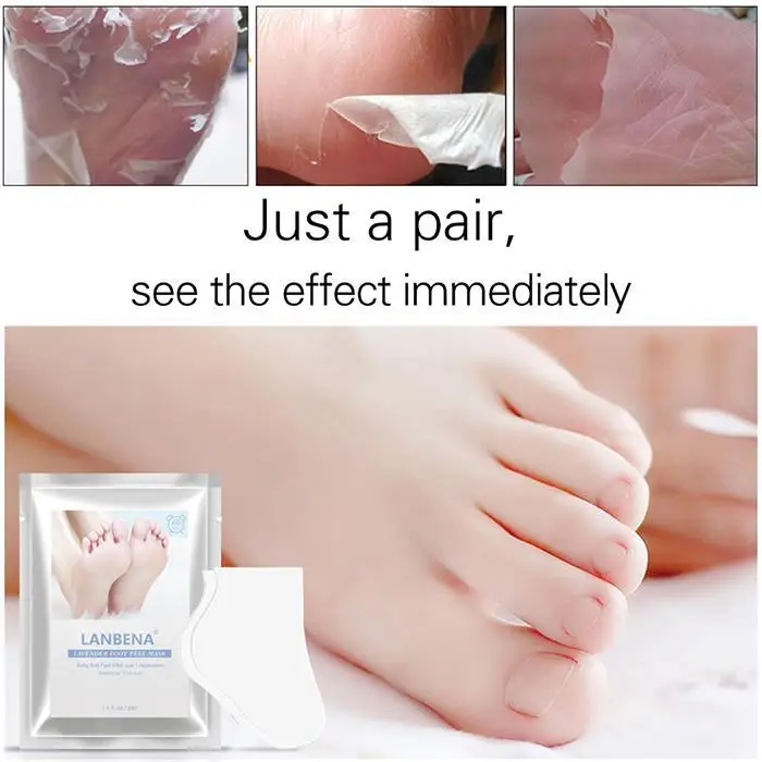 Hydrating Foot Mask Unisex Professional Hard Care Dead Skin Remover Baby-soft Feet Peel | Красота и здоровье