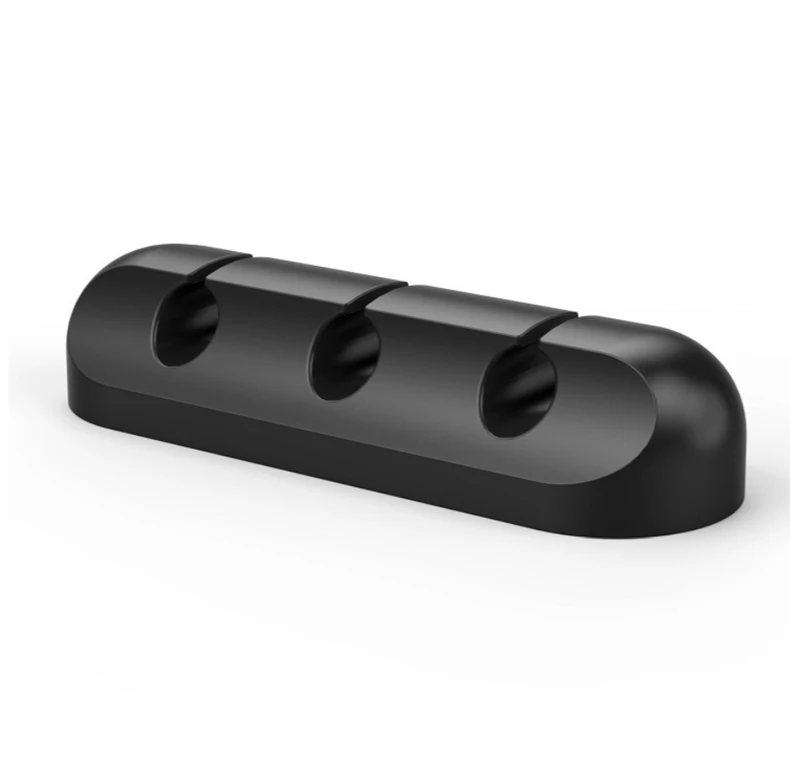 USB Кабельный органайзер кабельный намоточный зажим Настольный держатель для