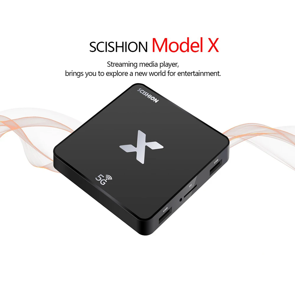 ТВ Приставка Smart tv Android 8 1 Rockchip RK3229 2 ГБ/16 ГБ 4K Ultra HD 3D 4G/5G Wi Fi 100 м LAN приставка