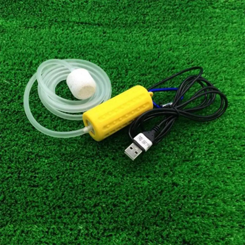 Adeeing Portable Mini Usb Aquarium Fish Tank Oxygen Air Pump Mute Energy Saving Supplies Accessories | Дом и сад