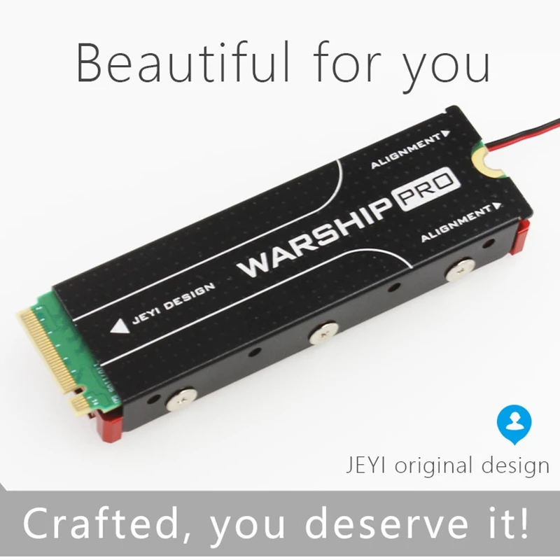 Nvme Ngff M.2 вентилятор радиатора Ssd алюминиевый лист теплоохладитель проводимость