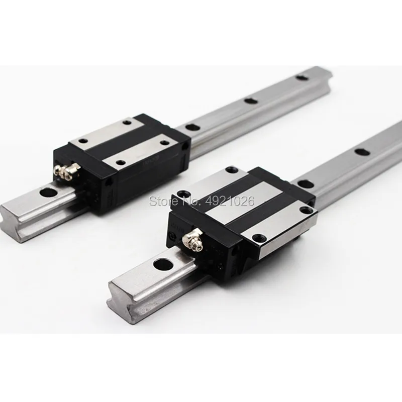 Прецизионная направляющая 2 шт. TRH25 линейная 1100 1200 1500 мм + 4 TRH25B блок или TRH25A