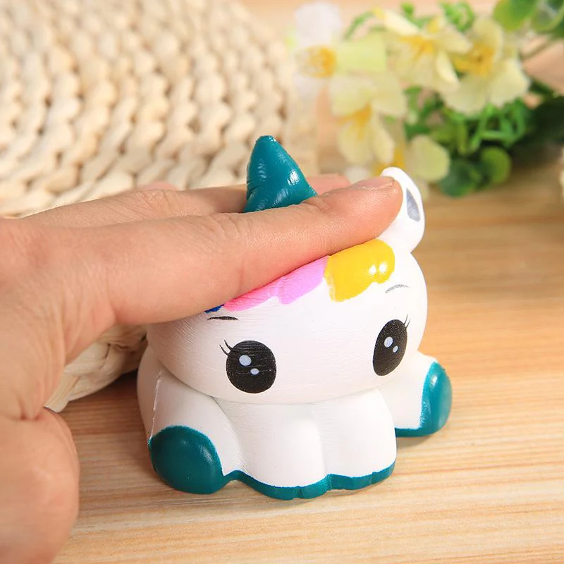 Новинка антистресс Kawaii единорог стиль настольная игра игрушка мягкая пена кукла