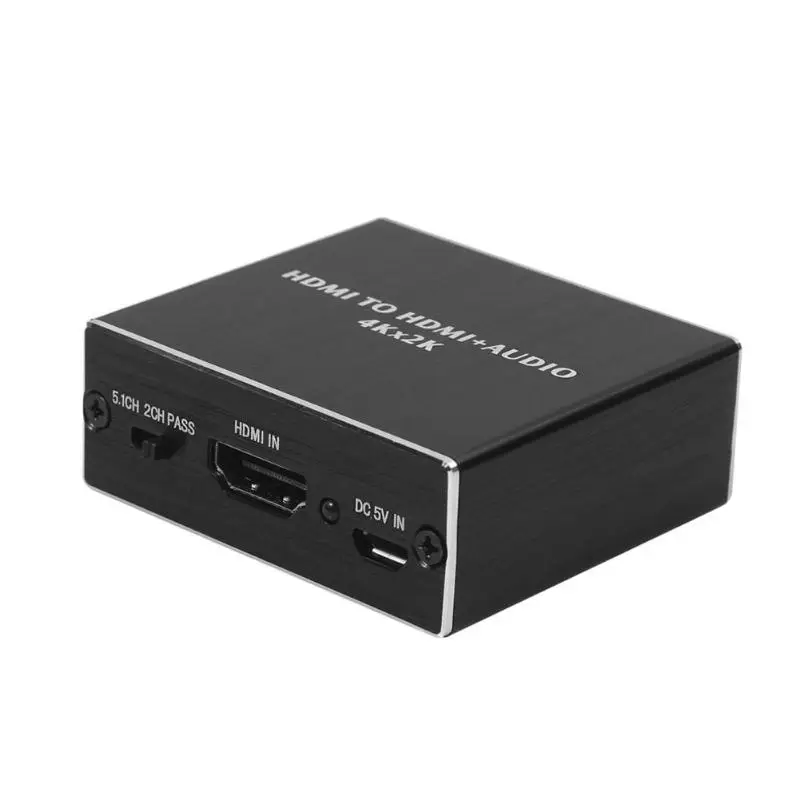 HDMI 4 K x 2 к + аудио 3 5 мм стерео 1 канальный оптический SPDIF преобразователь адаптер