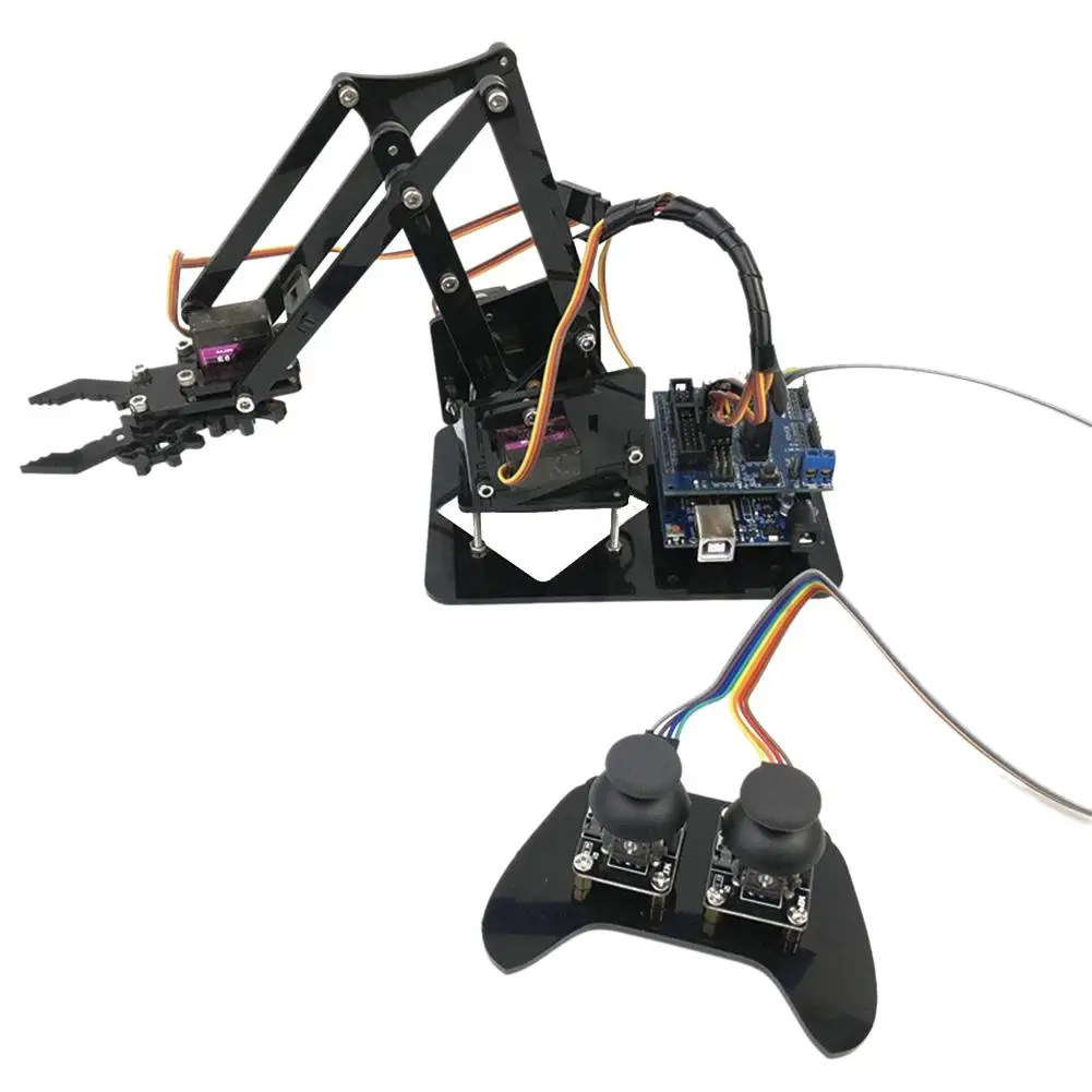 4DOF Роботизированная игровая консоль с дистанционным управлением Arm mg90s Servo SNAM2000