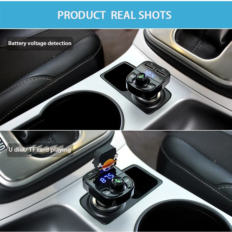 Автомобильный Стайлинг MP3 аудио плеер Bluetooth Dual USB Автомобильное зарядное