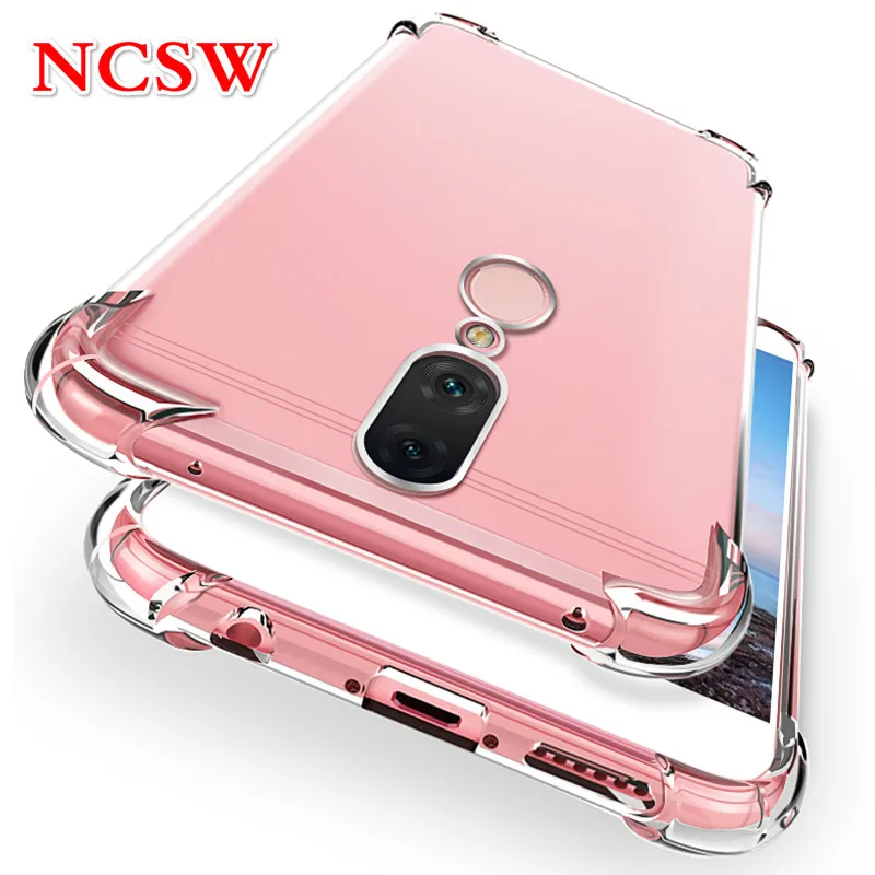 Clear Silicone Cases For Huawei P20 Pro P10 lite 2017 Mate 20 9 10 Nova 2i 3 3i Honor 6A 6X 7X 8C Shockproof TPU Case |