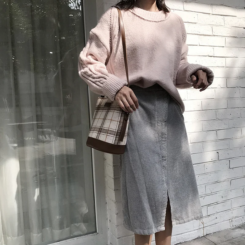 autumn winter ladies Sexy Midi Skirt Casual slim Women 2018 Fashion Elastic High Waist Office Lady Bodycon Skirts Saias | Женская одежда
