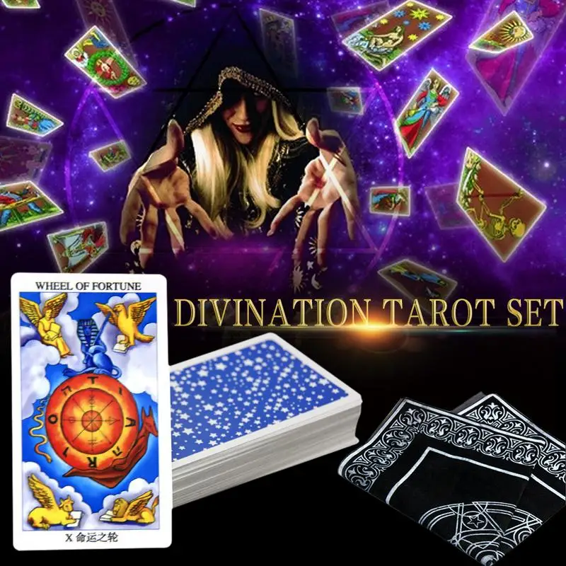 Rider Вайт Таро Deck divination набор в том числе учебник книга карты сумка