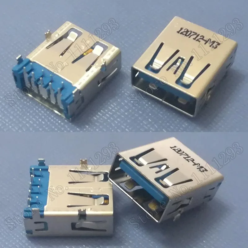 10 шт./лот разъем 3 0 USB для Lenovo IdeaPad Y400 Y410P Y430P Y500 Y510P и т. д. порт USB3.0