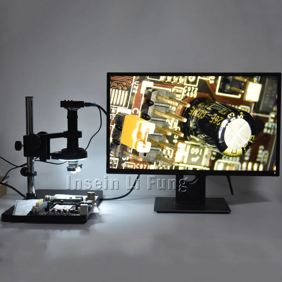 38MP 2 K HDMI usb камера с микрофоном + 3D боковая сторона Регулируемая большая Область