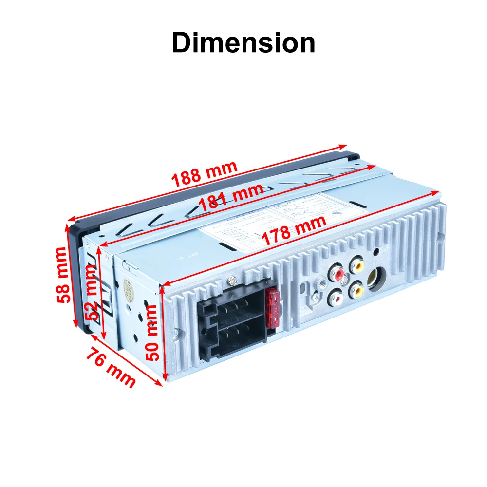 Чистый запас 4011B 1dIN 4 1 дюймов 800*480 автомобильное радио MP5 плеер Bluetooth FM AUX USB TF